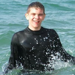 surfing bodyboarding wet swim shirt red